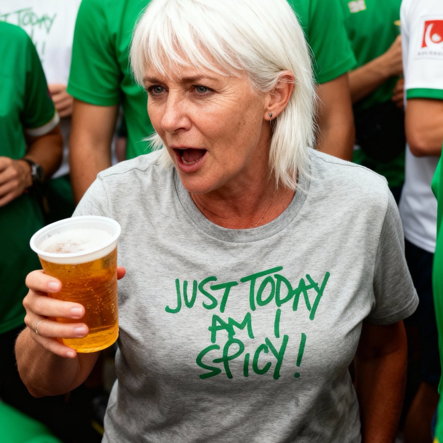 Just today am I spicy!